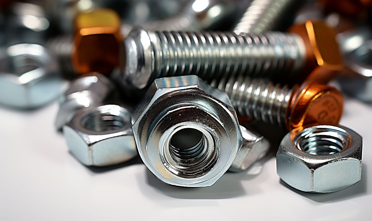 Strukturparameter und funktionelle Verwendung von Schrauben.